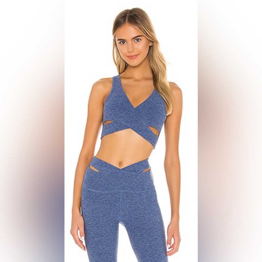 BEYOND YOGA Thats A Wrap Cropped Tank